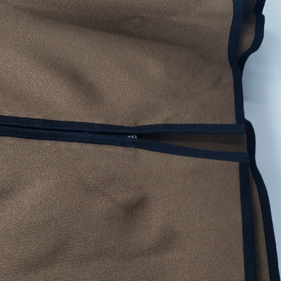 Exclusively Misooksize 3x brown black zip up cardigan - Picture 5 of 7